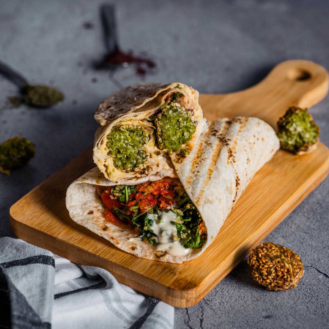 SwissTacos Adel falafel